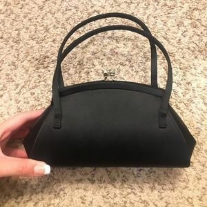 Silky Black Hand Bag 3/$15